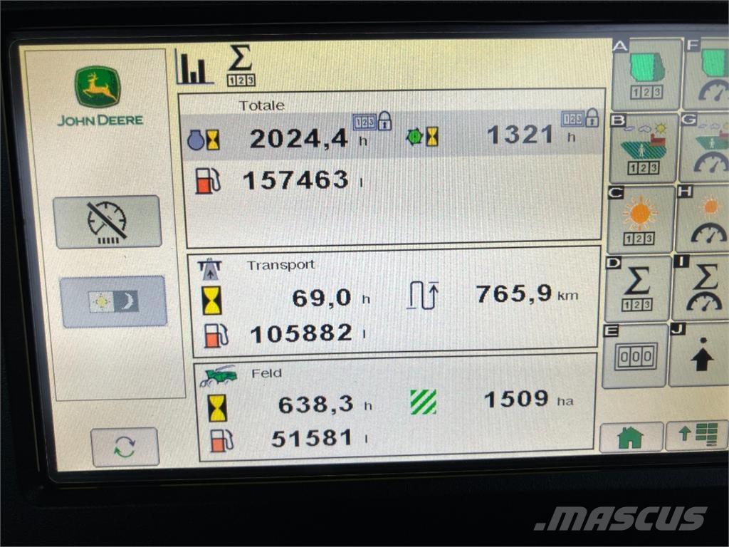 John Deere 9800i حصادات الأعلاف