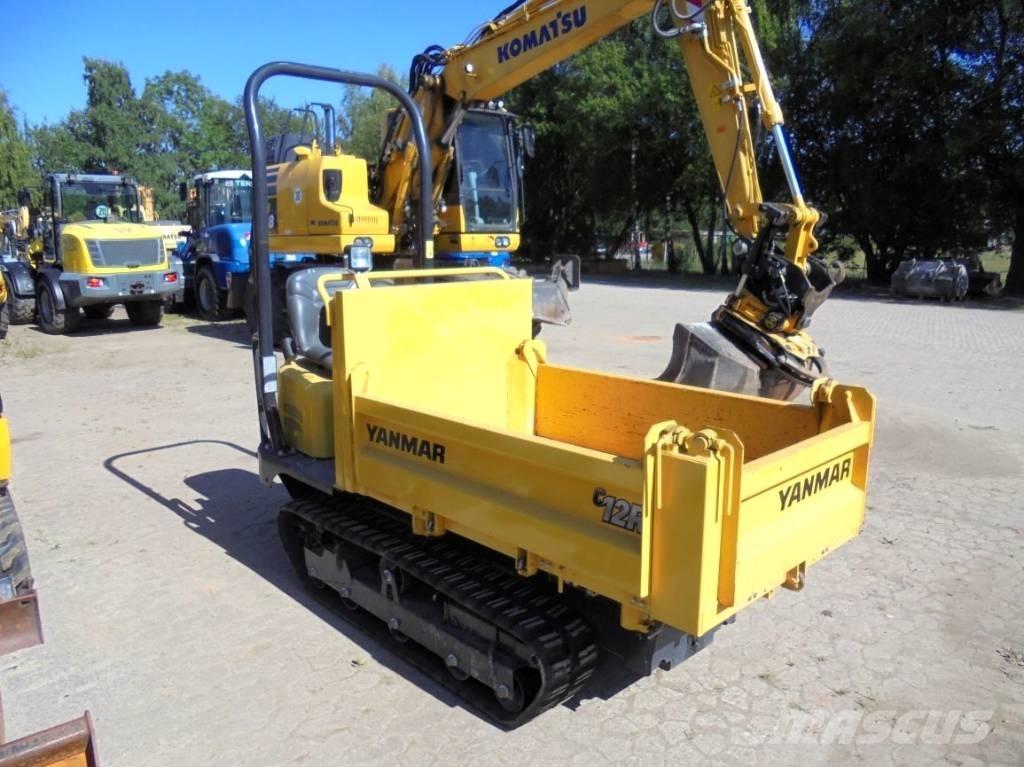 Yanmar C 12 R-C عربات نقل قلابة مجنزرة