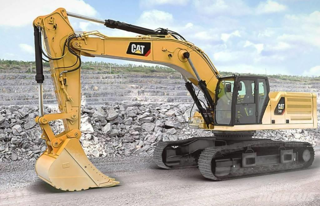 CAT 340 UTHYRES حفارات زحافة