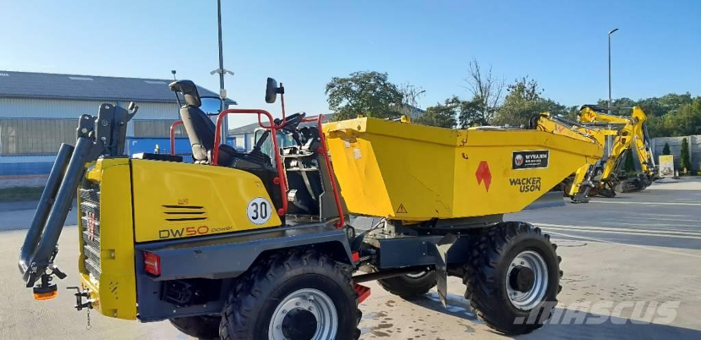 Wacker Neuson DW 50 عربات نقل قلابة للمواقع