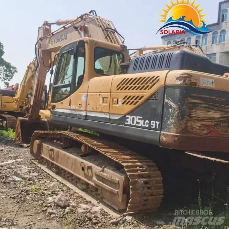 Hyundai 305lc-9t حفارات وسط 7 طن - 12 طن