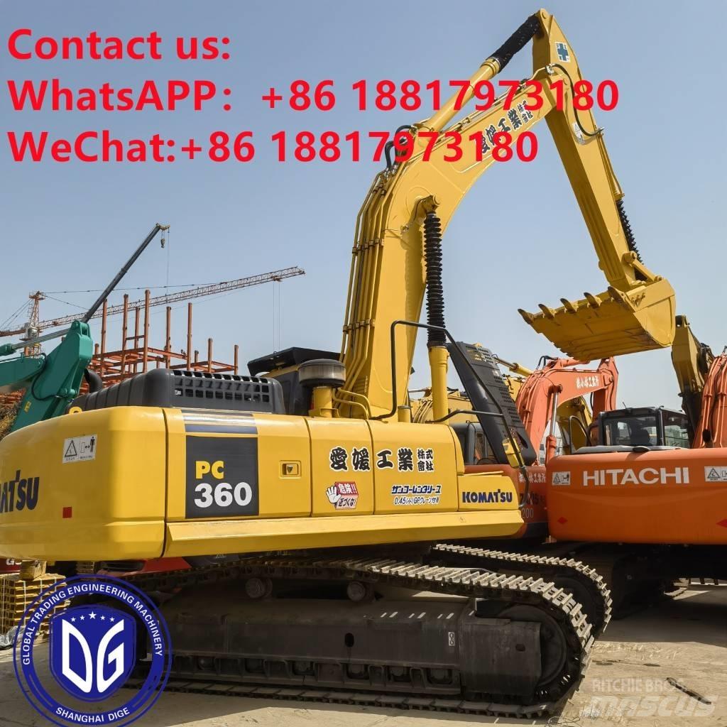 Komatsu PC 360-7 حفارات زحافة