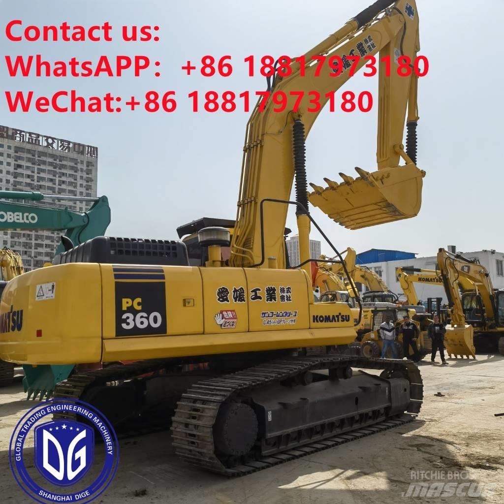 Komatsu PC 360-7 حفارات زحافة