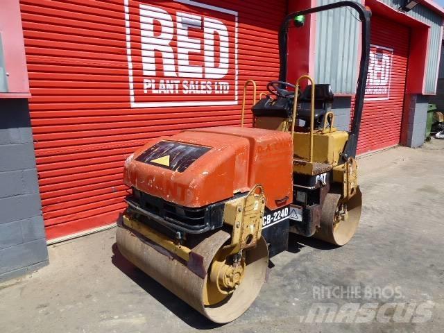 CAT CB 224 D مداحل ثنائية الاسطوانة