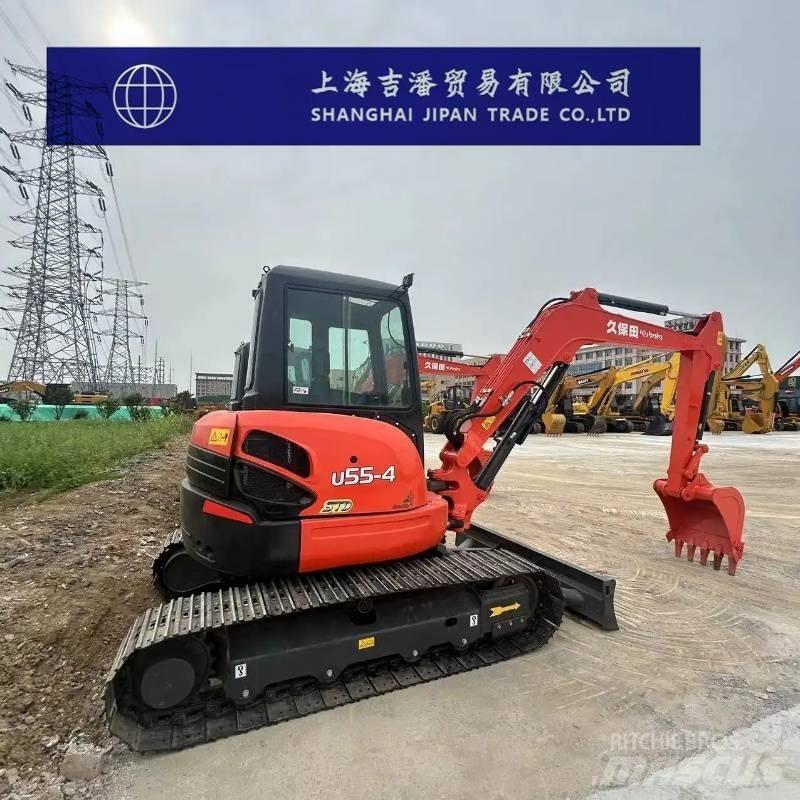Kubota U 55-4 حفارات صغيرة أقل من 7 طن (حفارات صغيرة)