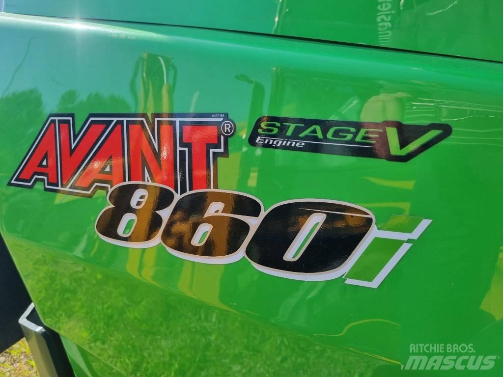 Avant 860i Stage V لوادر انزلاقية التوجيه