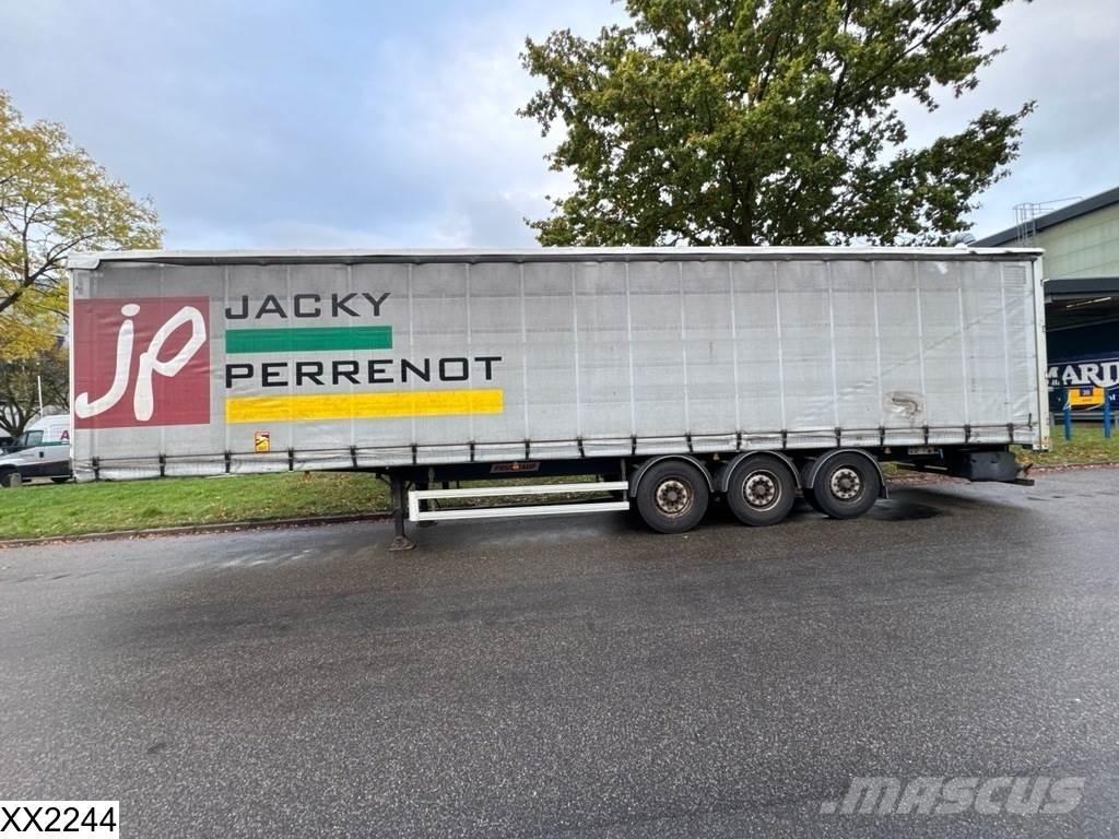 Fruehauf Tautliner نصف مقطورات بباب جانبي