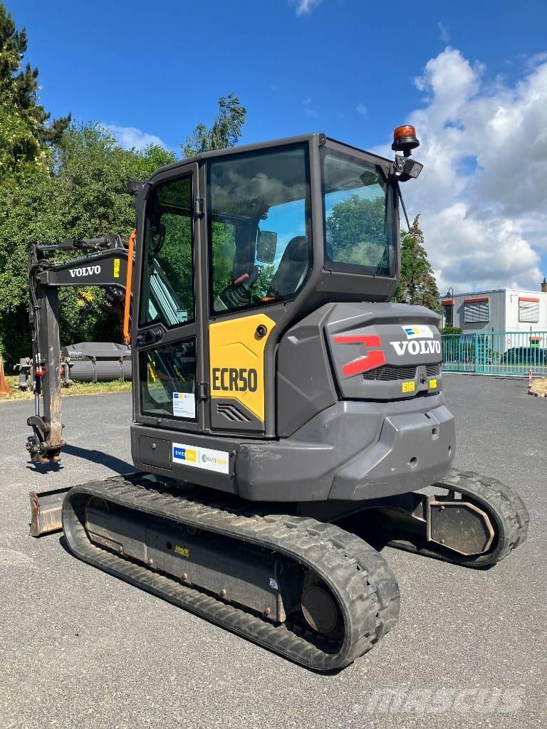 Volvo ECR 50 F حفارات صغيرة أقل من 7 طن (حفارات صغيرة)