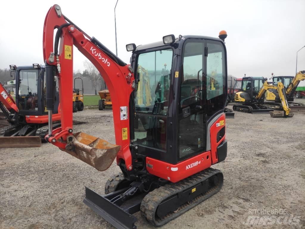 Kubota KX 018-4 حفارات صغيرة أقل من 7 طن (حفارات صغيرة)