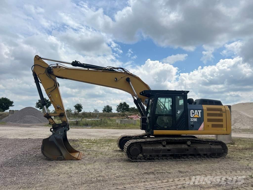 CAT 329 E LN حفارات زحافة