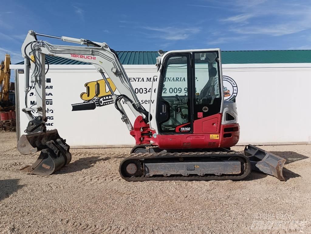 Takeuchi TB 260 حفارات صغيرة أقل من 7 طن (حفارات صغيرة)