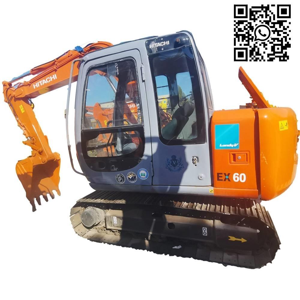 Hitachi EX60 حفارات صغيرة أقل من 7 طن (حفارات صغيرة)