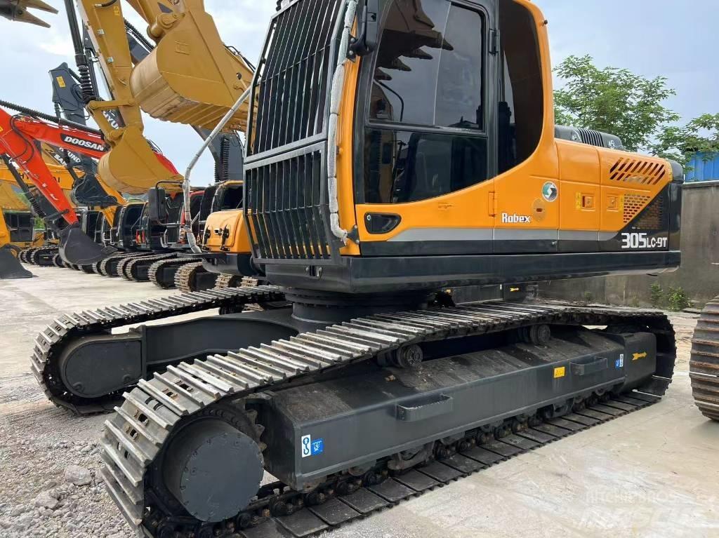 Hyundai R305LC-9T حفارات زحافة