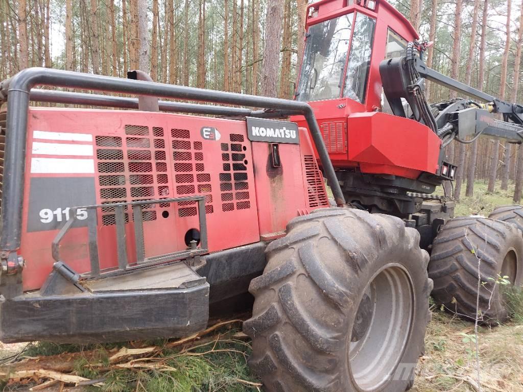 Komatsu 911.5 حصادات
