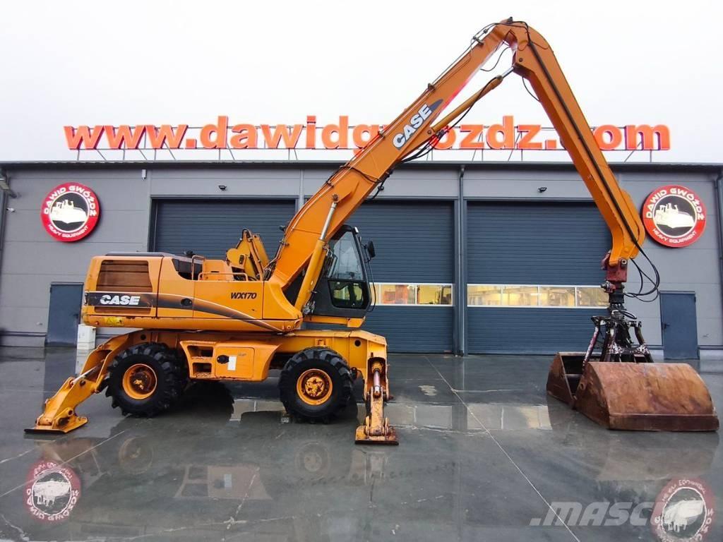 CASE WX 170 مناولات المخلفات / مناولات صناعية