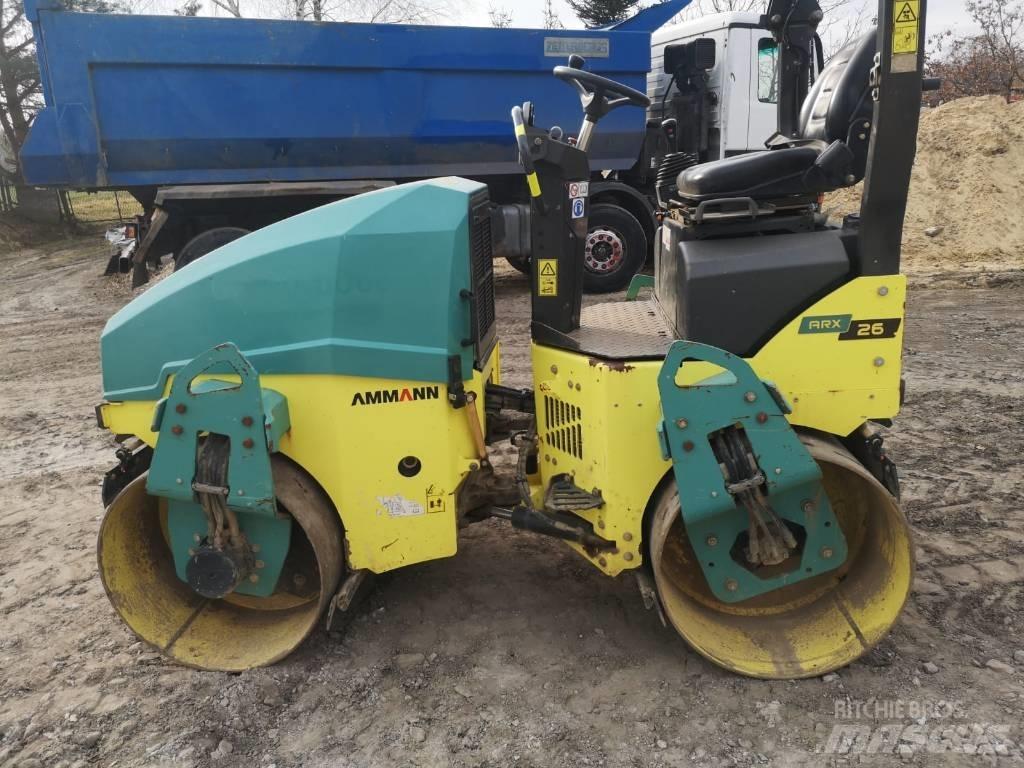 Ammann ARX26 مداحل ثنائية الاسطوانة