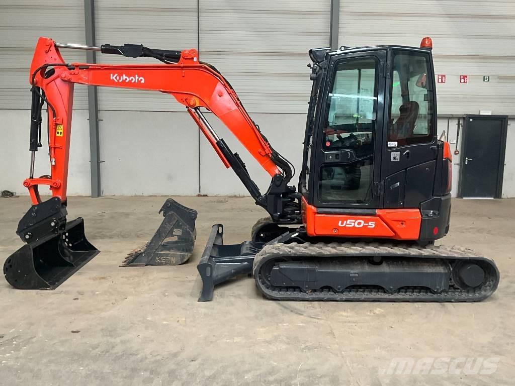 Kubota U 50-5 حفارات صغيرة أقل من 7 طن (حفارات صغيرة)