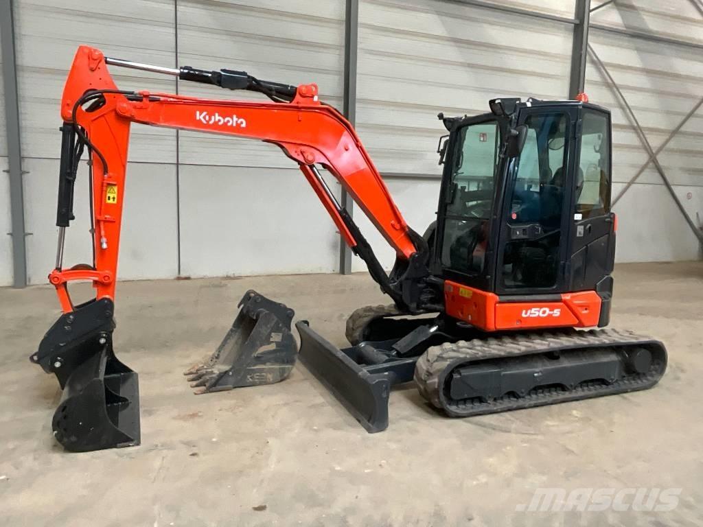 Kubota U 50-5 حفارات صغيرة أقل من 7 طن (حفارات صغيرة)