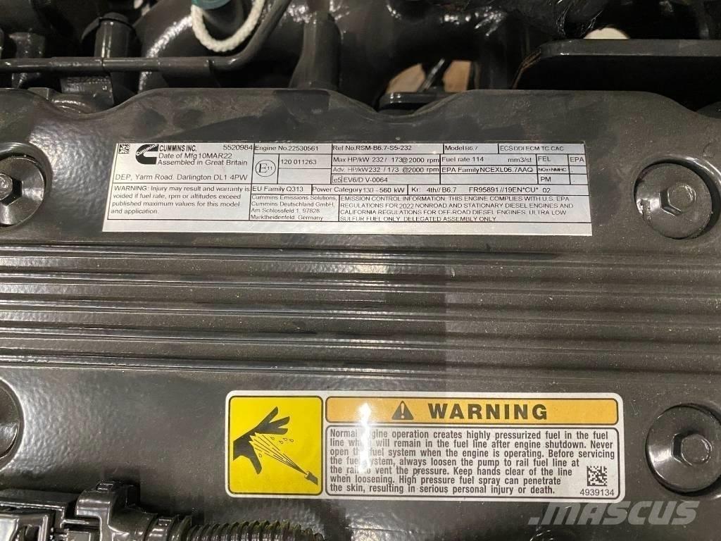 Cummins QSB 6.7 ماكينات زراعية أخرى