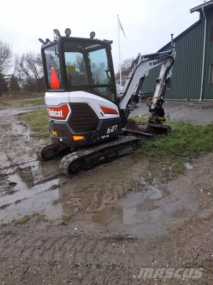 Bobcat E 27z حفارات صغيرة أقل من 7 طن (حفارات صغيرة)