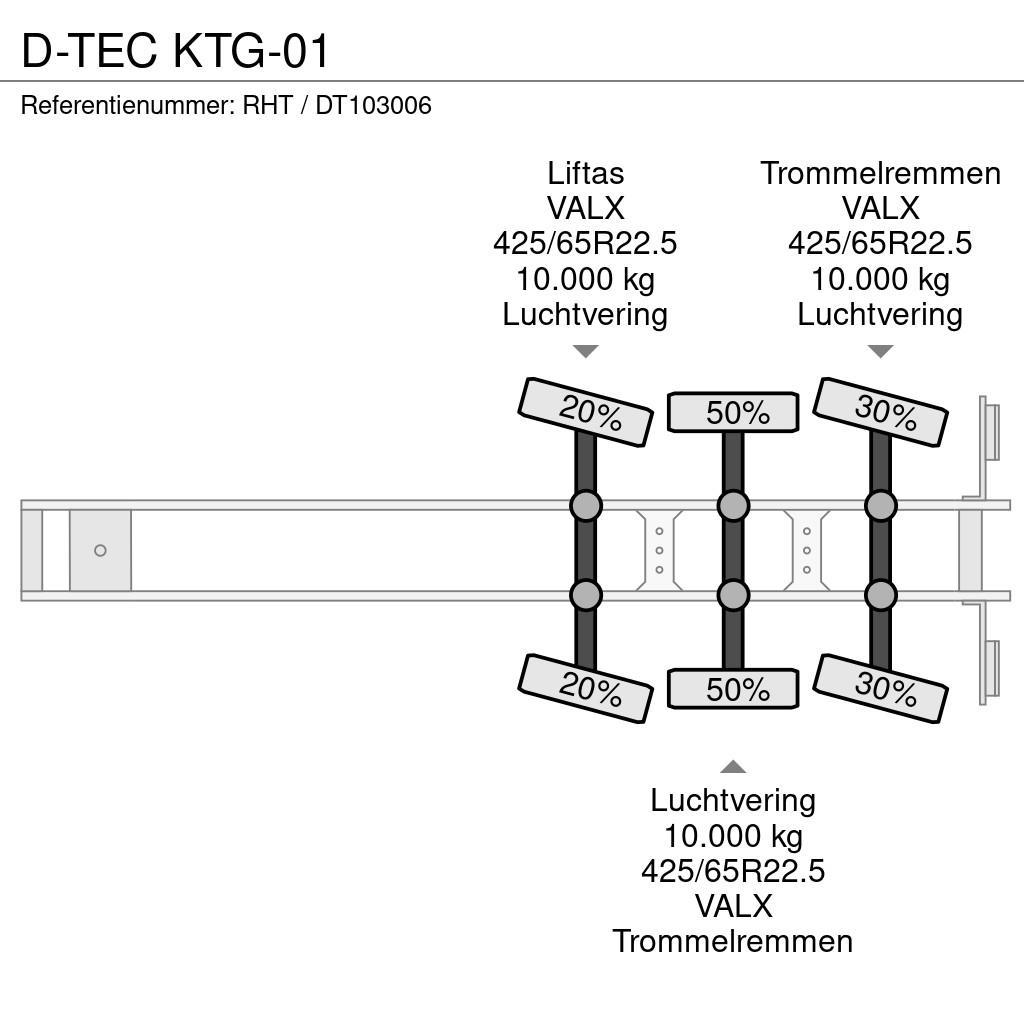 D-tec KTG-01 نصف مقطورات قلابة