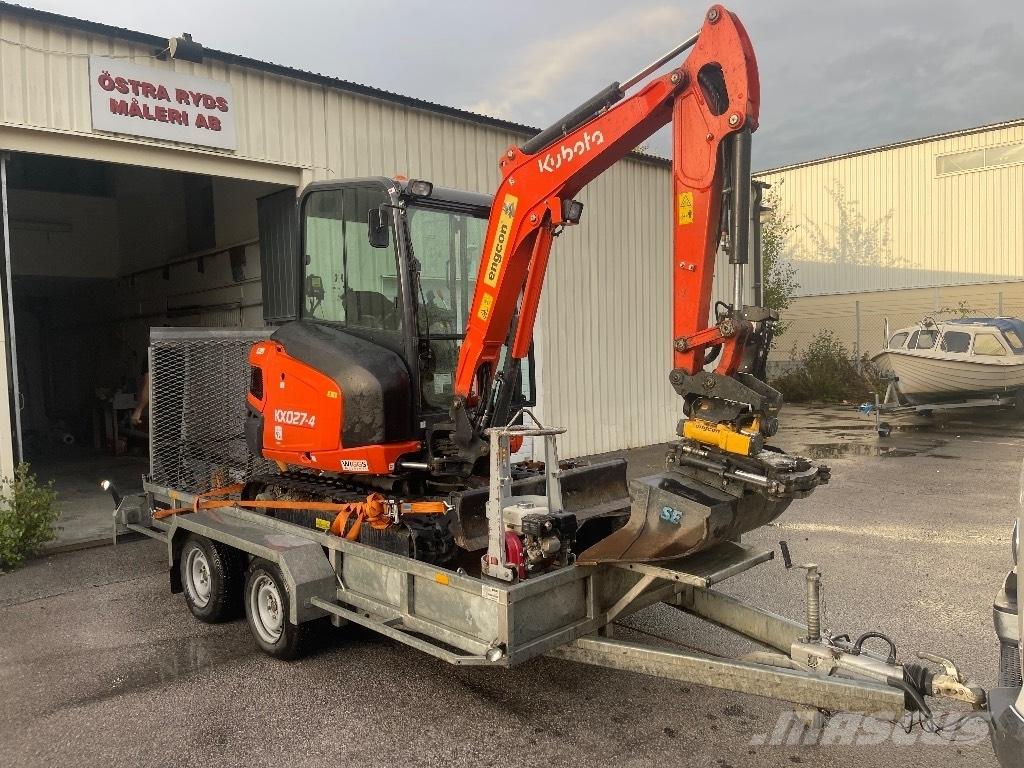 Kubota KX 027 حفارات صغيرة أقل من 7 طن (حفارات صغيرة)