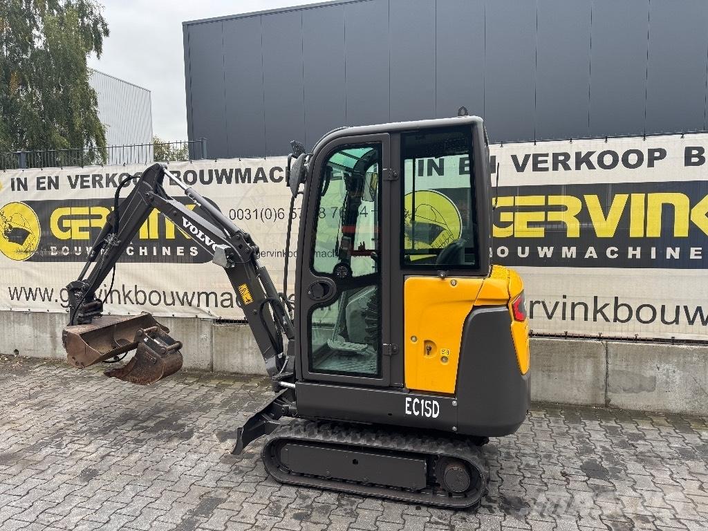 Volvo EC15 حفارات صغيرة أقل من 7 طن (حفارات صغيرة)
