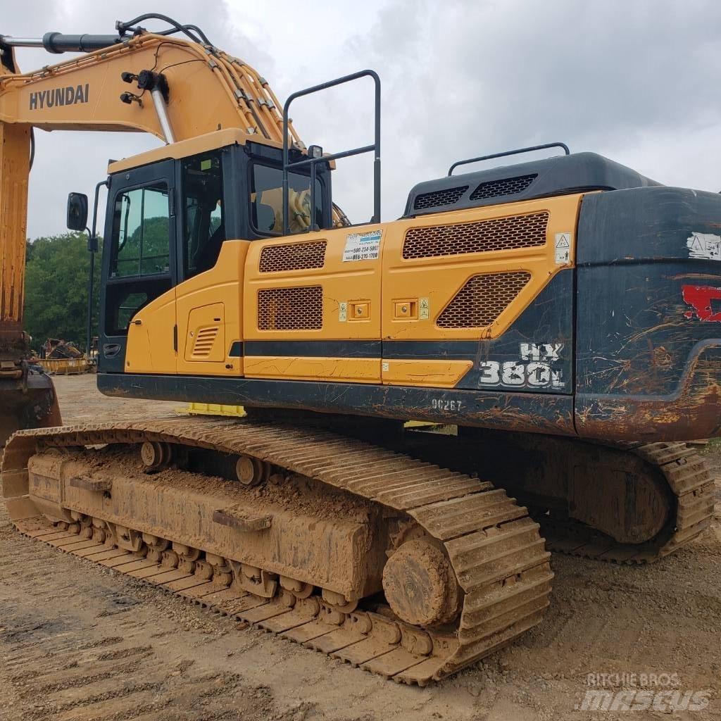 Hyundai HX 380 L حفارات زحافة
