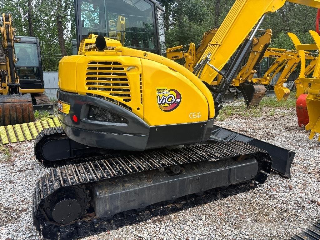 Yanmar Vio 75 حفارات صغيرة أقل من 7 طن (حفارات صغيرة)