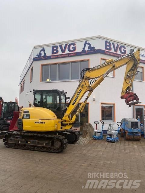 Komatsu PC80MR-3 حفارات وسط 7 طن - 12 طن