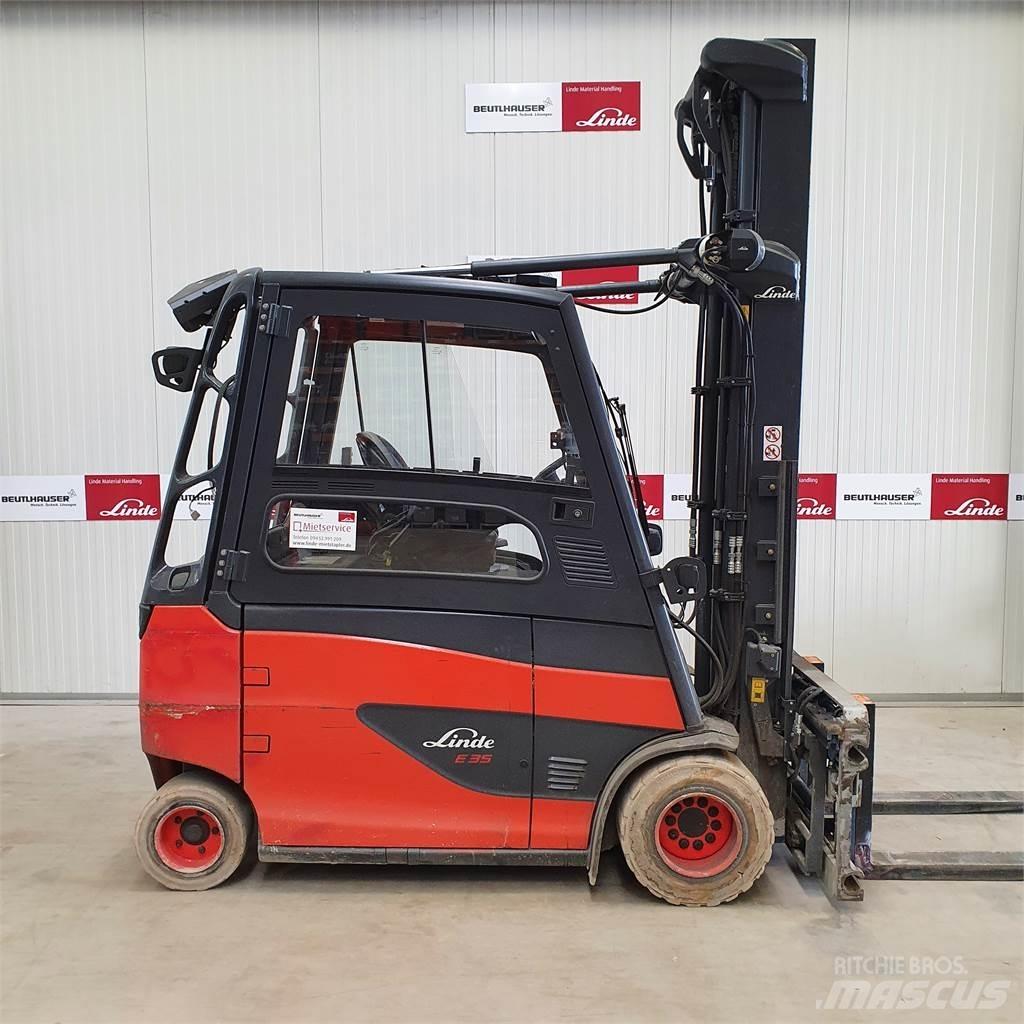 Linde E35HL شاحنات ذات رافعات شوكية تعمل بالكهرباء