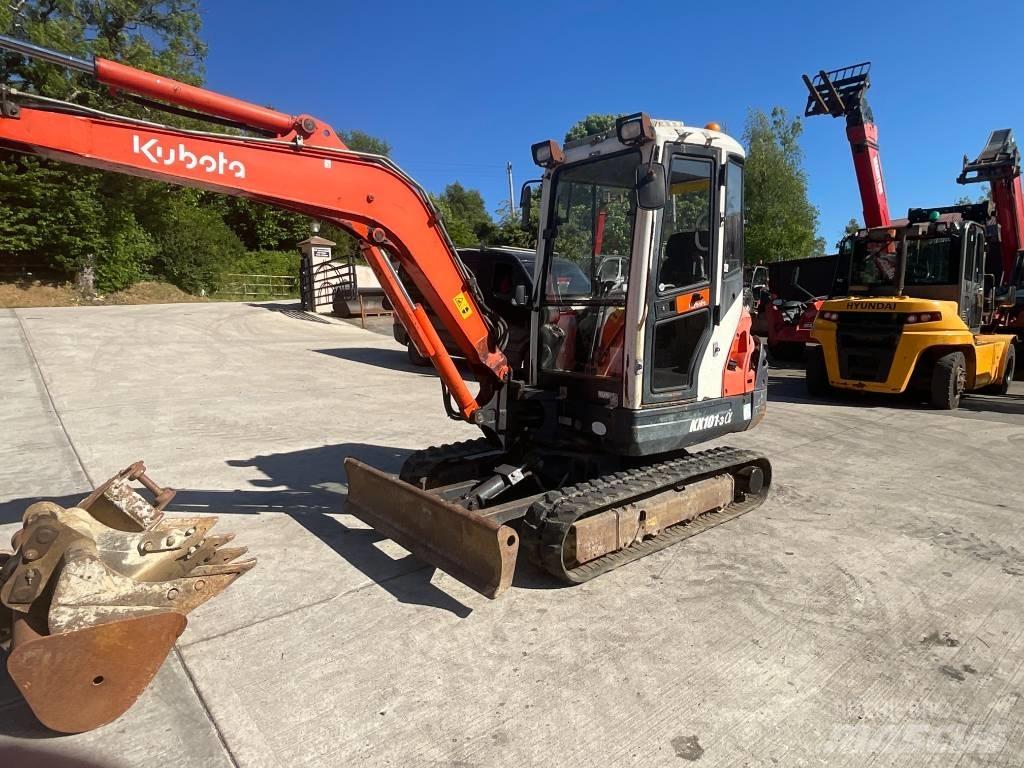 Kubota KX 101-3 A حفارات صغيرة أقل من 7 طن (حفارات صغيرة)