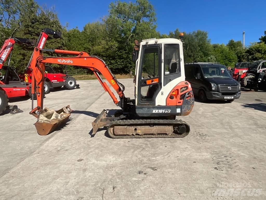 Kubota KX 101-3 A حفارات صغيرة أقل من 7 طن (حفارات صغيرة)