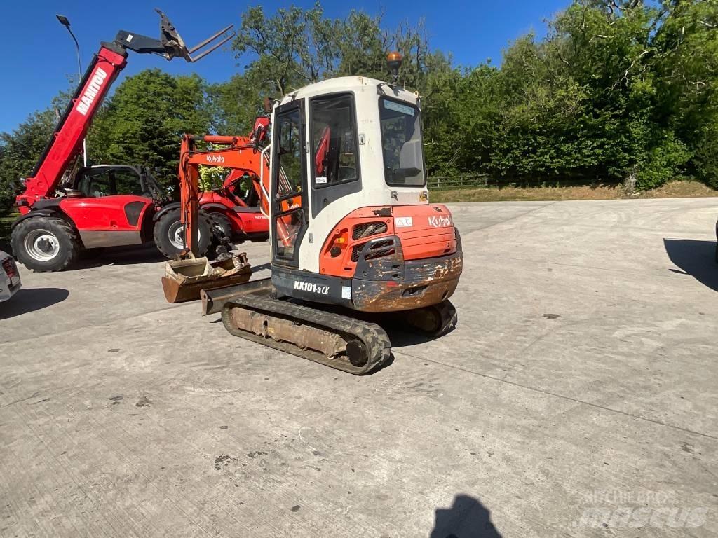 Kubota KX 101-3 A حفارات صغيرة أقل من 7 طن (حفارات صغيرة)