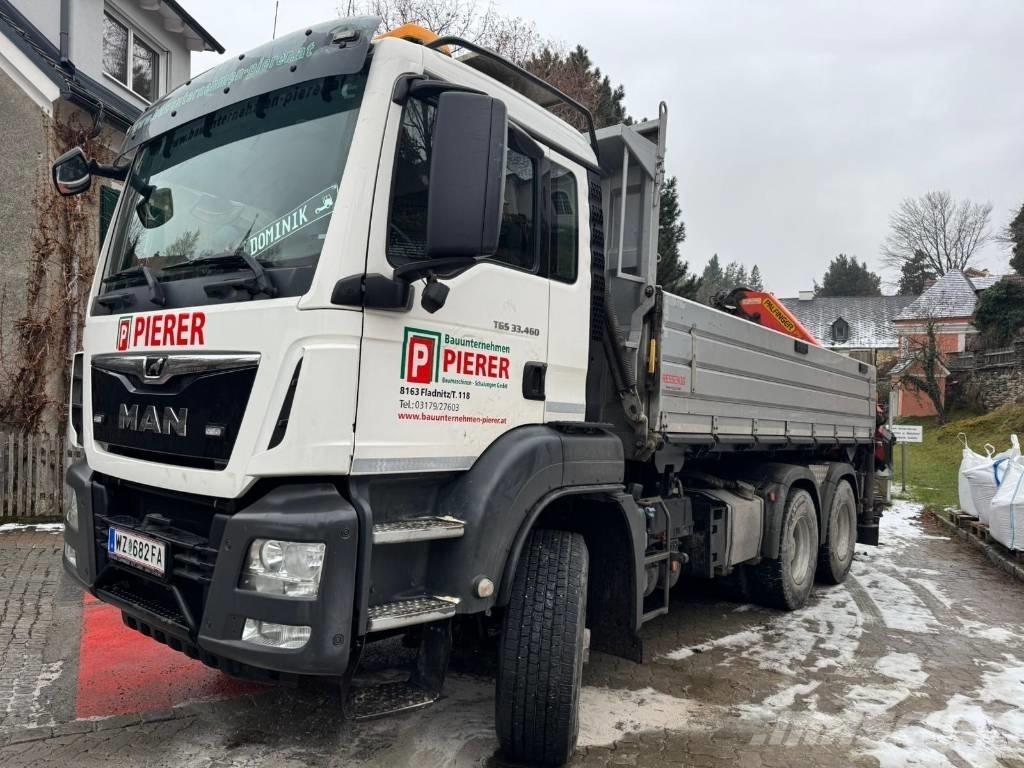 MAN TGS 33.460 شاحنات الرافعات