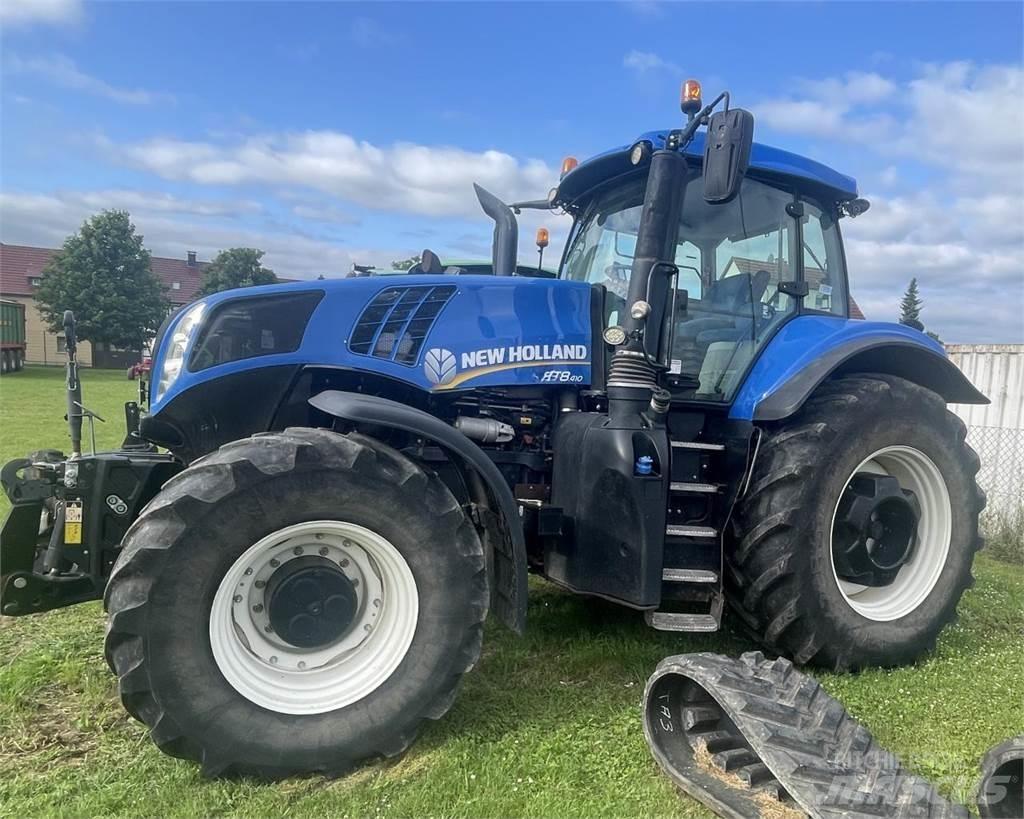 New Holland T8.410 الجرارات