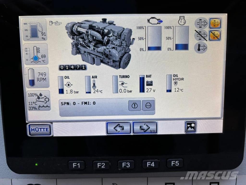 Hütte HBR 205 GT-2 مثاقيب خفيفة