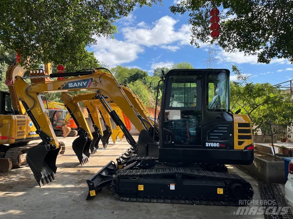 Sany SY 60 C حفارات صغيرة أقل من 7 طن (حفارات صغيرة)