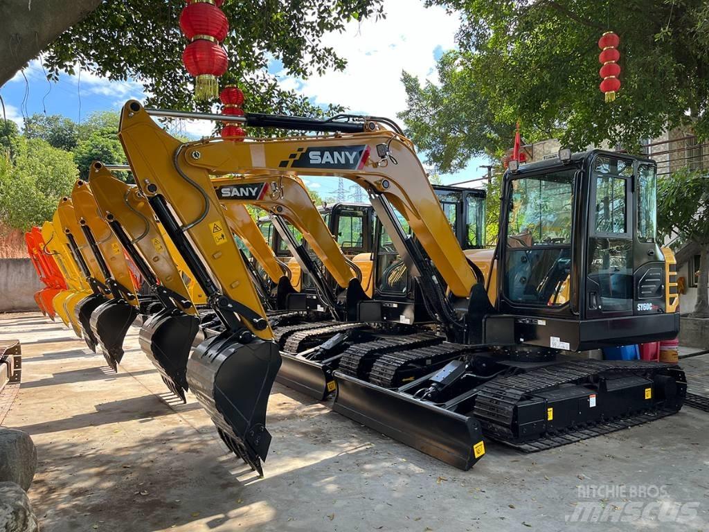 Sany SY 60 C حفارات صغيرة أقل من 7 طن (حفارات صغيرة)
