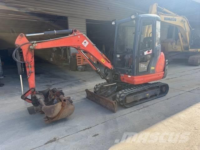 Kubota KX 61-3 حفارات صغيرة أقل من 7 طن (حفارات صغيرة)