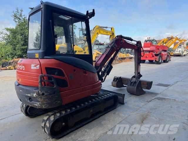 Kubota KX 61-3 حفارات صغيرة أقل من 7 طن (حفارات صغيرة)