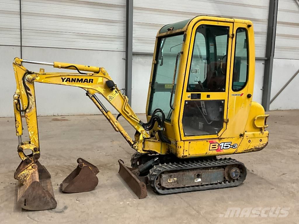 Yanmar B 15 حفارات صغيرة أقل من 7 طن (حفارات صغيرة)