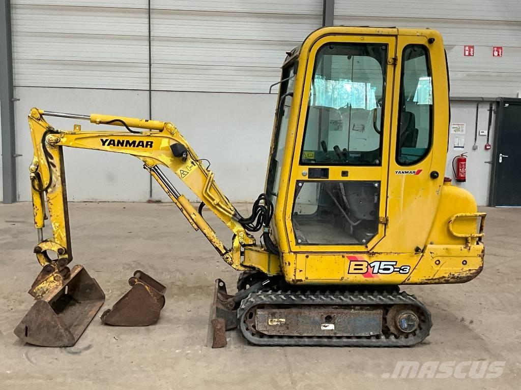 Yanmar B 15 حفارات صغيرة أقل من 7 طن (حفارات صغيرة)