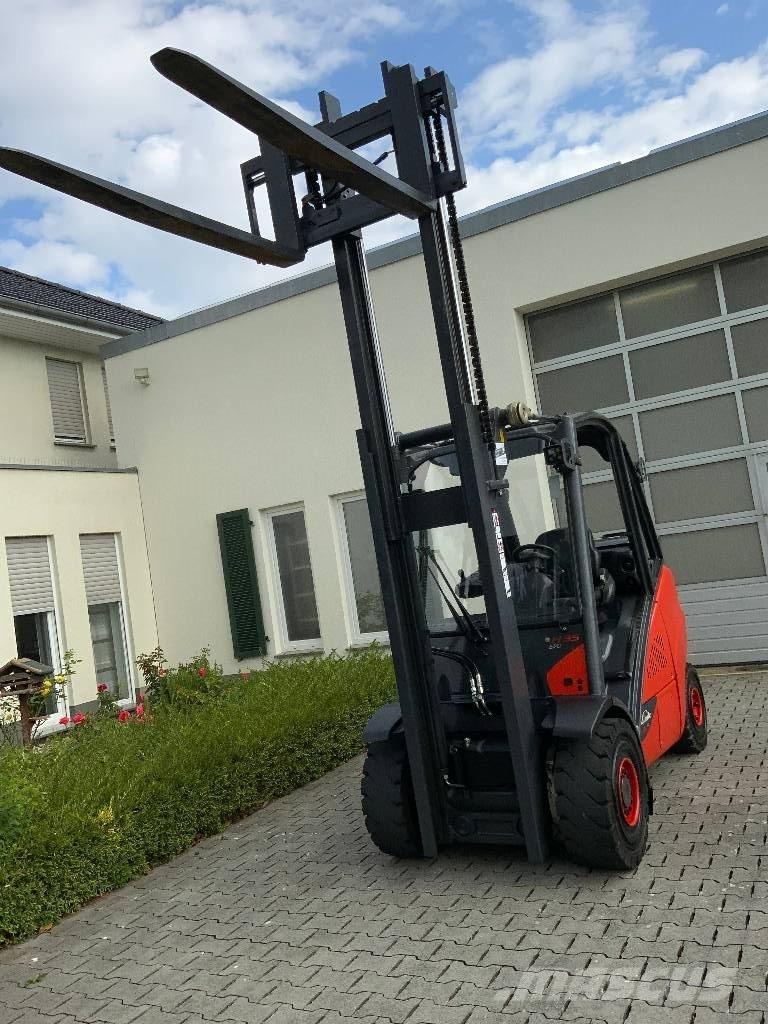 Linde H35T-02 شاحنات LPG
