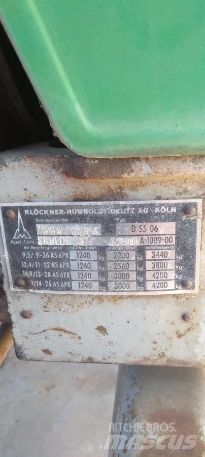 Deutz-Fahr D 5506 الجرارات