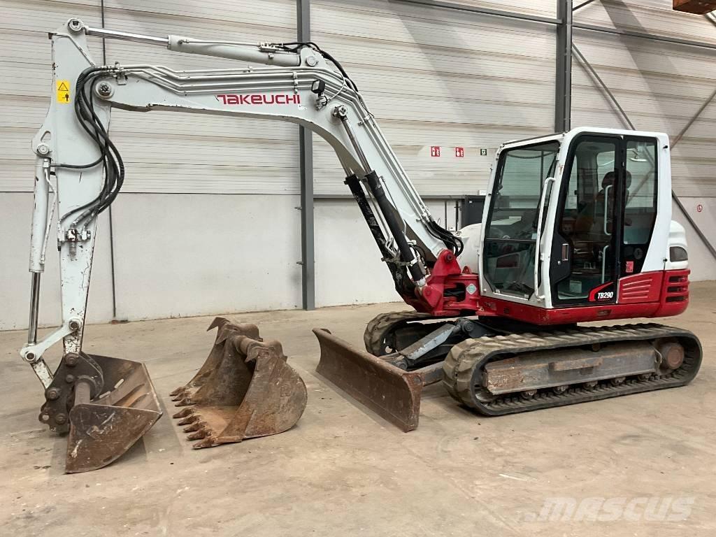Takeuchi TB 290 حفارات وسط 7 طن - 12 طن