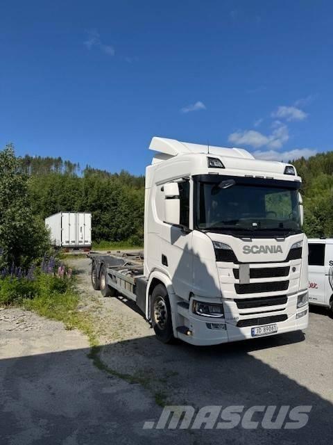 Scania R 540 شاحنات الحاويات