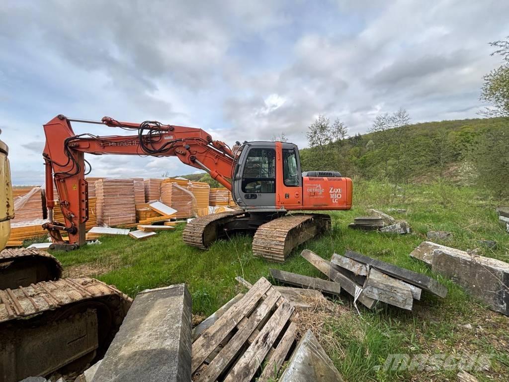 Hitachi Zaxis 180 LC حفارات زحافة