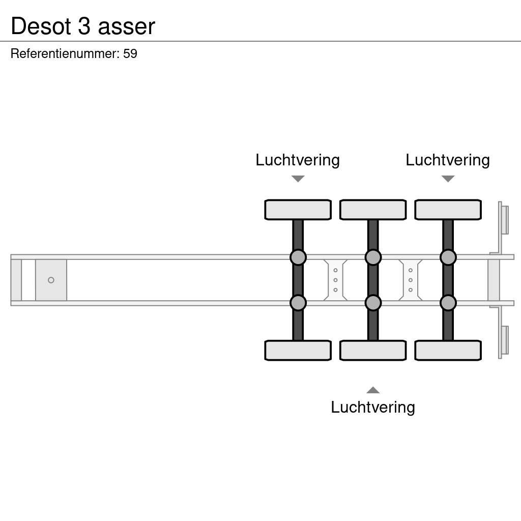 Desot 3 asser أنواع أخرى من أنصاف المقطورات