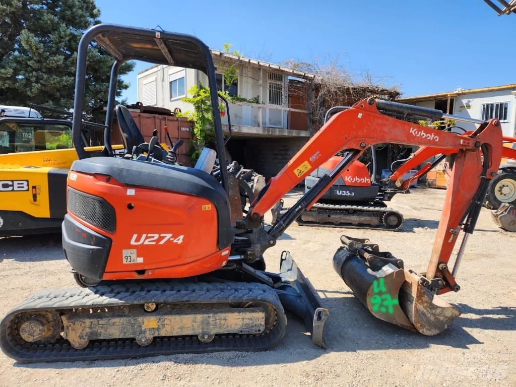 Kubota U 27-4 حفارات صغيرة أقل من 7 طن (حفارات صغيرة)